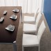 Ausziehbarer Tisch mit Glasplatte - Corner