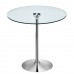 Tulip Tisch mit runder Glasplatte - Infinity