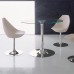 Tulip Tisch mit runder Glasplatte - Infinity