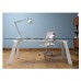 Tisch mit ausziehbarer Glastischplatte - Toronto ALL 160x100