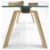 Tisch mit ausziehbarer Glastischplatte - Toronto ALL 160x100