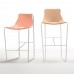 Designer-Barhocker aus Leder
