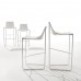 Designer-Barhocker aus Leder