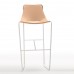 Designer-Barhocker aus Leder