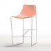 Designer-Barhocker aus Leder