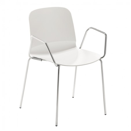Stapelbarer Designerstuhl  - Liù