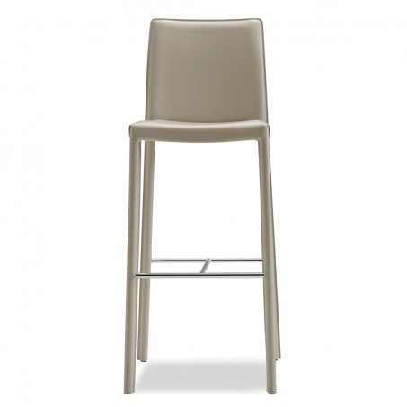 Barhocker mit Lederbezug - Nuvola SG R CU