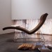Chaiselongue zum entspannen mit Lederbezug - Relax TS