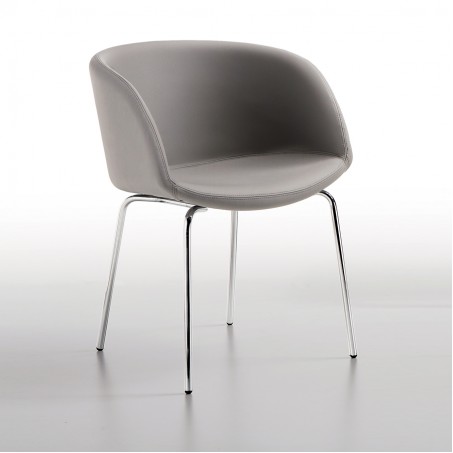 Sessel mit Kunstlederbezug - Sonny P-MT